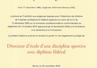 3 - Diplôme directeur