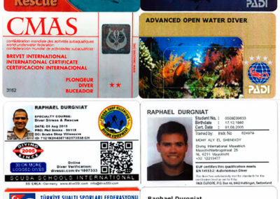 Brevets de plongée bouteilles